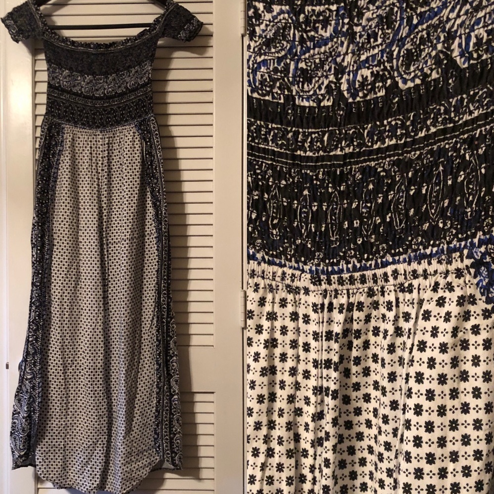 Rebellion  Blue and White Jumper Size Small